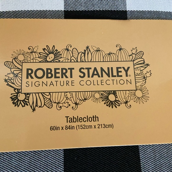 🎄Lot of checker table cloth napkins white stripe placemat tassels - Picture 3 of 9